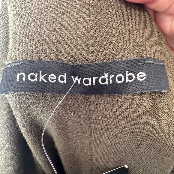 Naked Wardrobe Short Onesie Olive - Picture 3 of 11